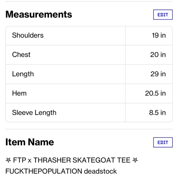 𖤐 FTP x THRASHER SKATEGOAT TEE + pink thrasher x FUCKTHEPOPULATION sticker - Picture 13 of 13